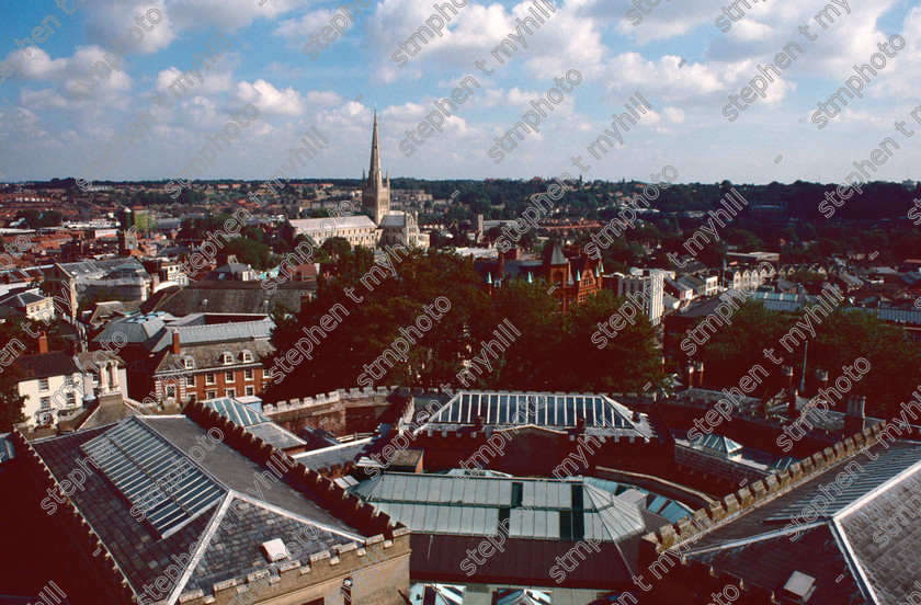 View of Norwich 1990, Norfolk, England, UK - stmphoto 180626