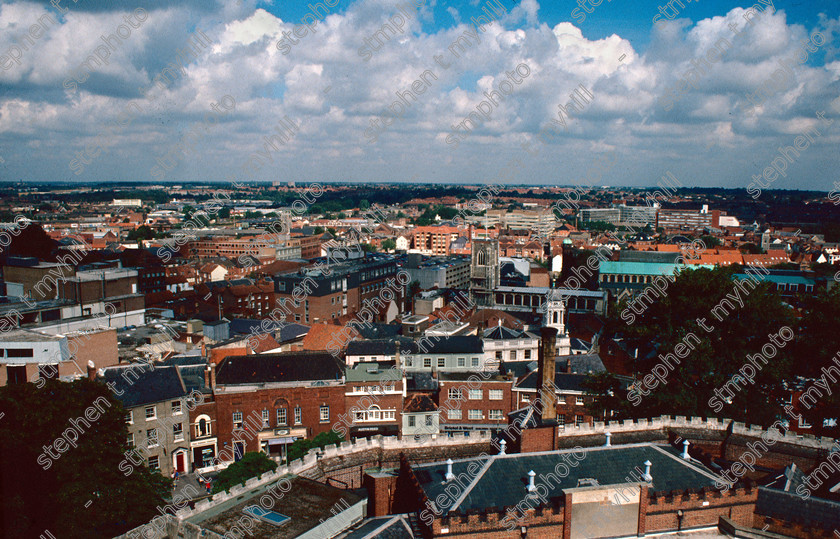 View of Norwich 1990, Norfolk, England, UK - stmphoto 180588